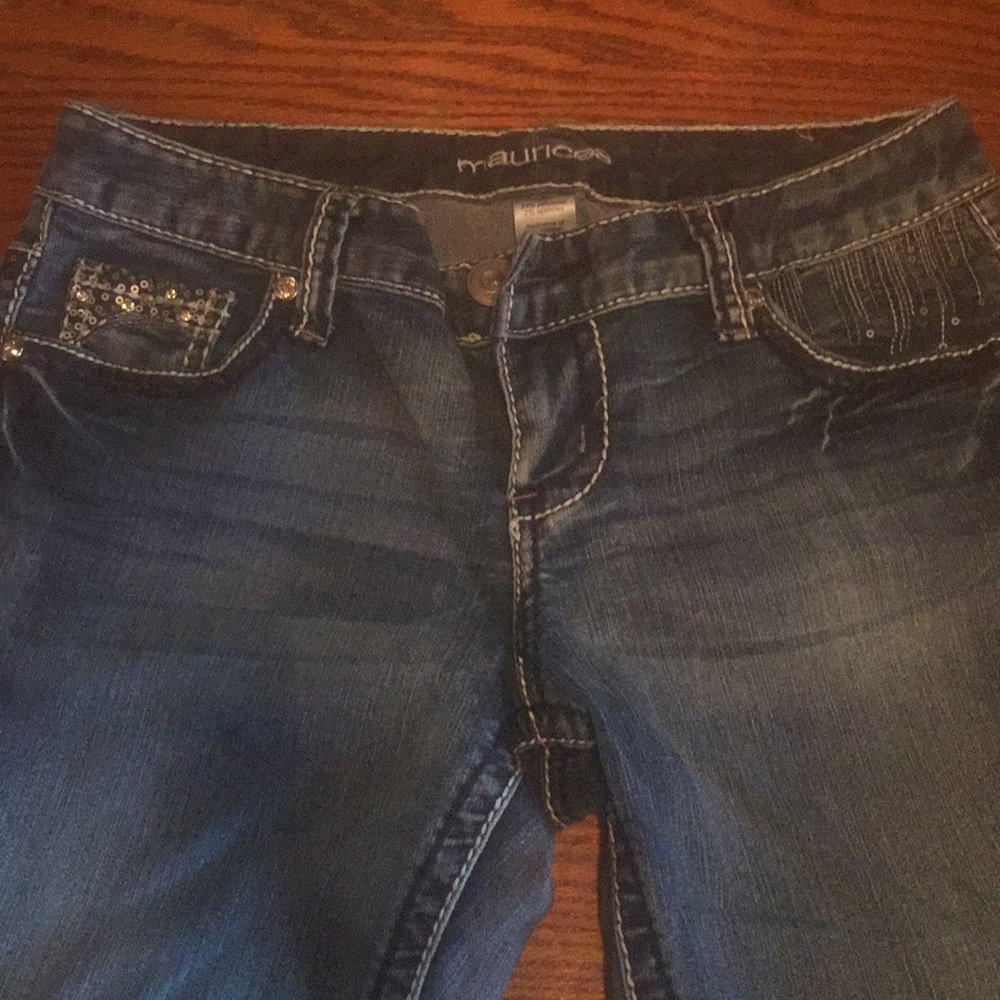 Maurice’s cropped jeans